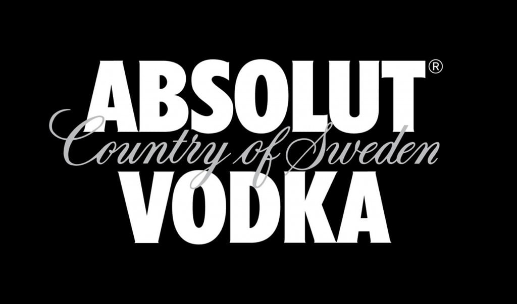 absolut vodka logo black