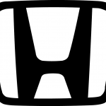 black honda logo