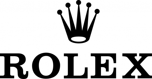 black rolex logo