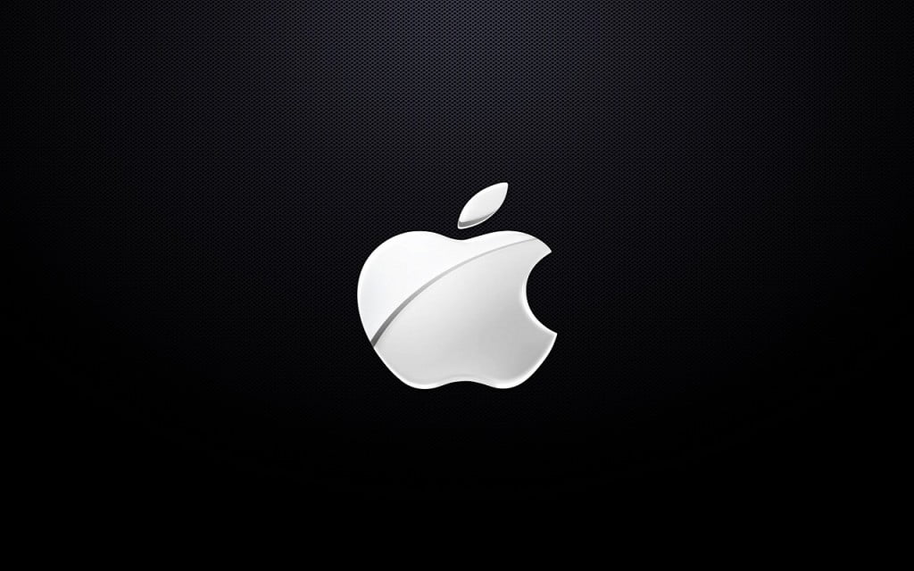 black white apple logo wallpapers