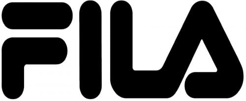 fila black logo