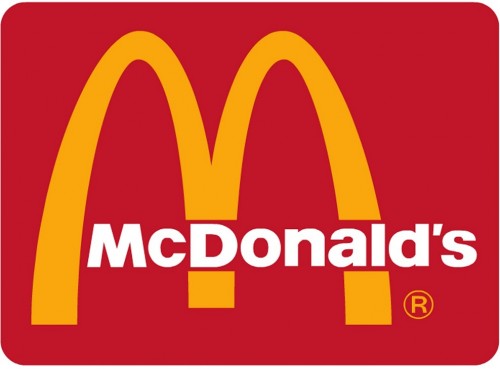 red mcdonalds logo