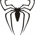 black spiderman logo