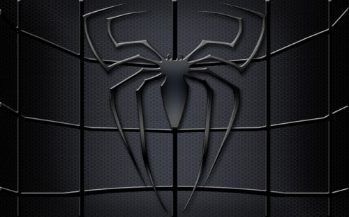 logo spiderman