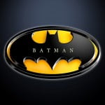 batman logo black