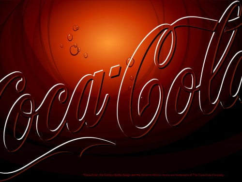 coca-cola wallpaper