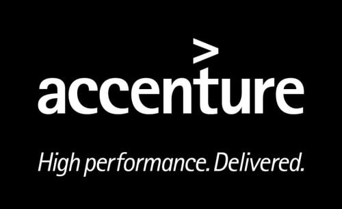 accenture logo black