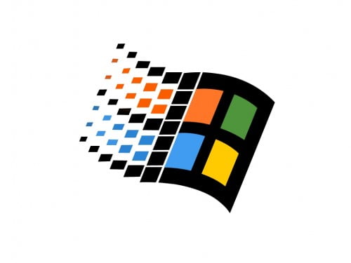 old windows logo