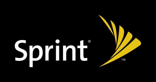 sprint logo black