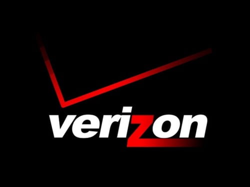 verizon logo black