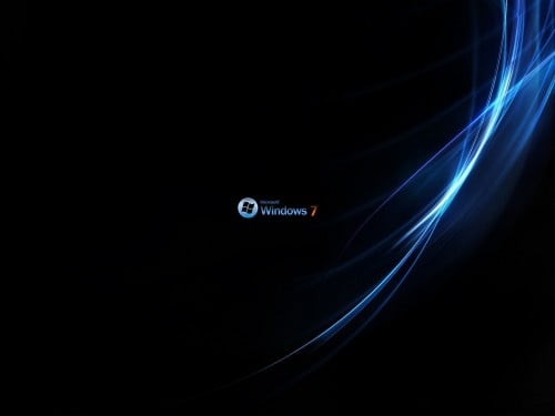 windows 7 logo wallpaper