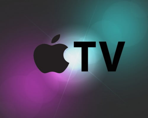 apple tv logo wallpaper