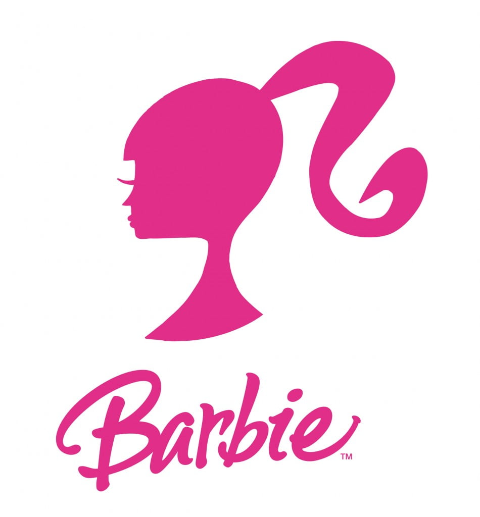 barbie logo head