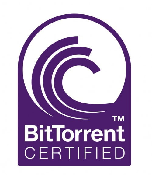 bittorrent logo certified