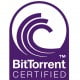 bittorrent logo certified