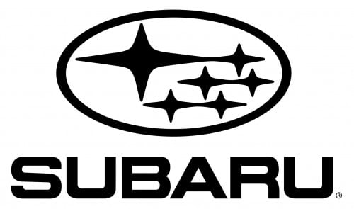 black subaru logo