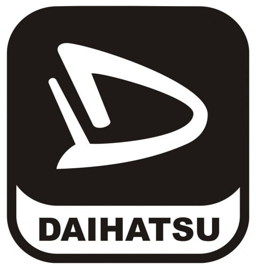 daihatsu logo black