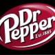 dr pepper logo black