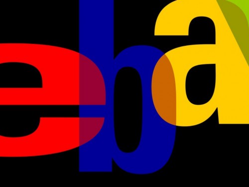 ebay logo black