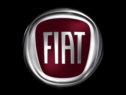 fiat logo black