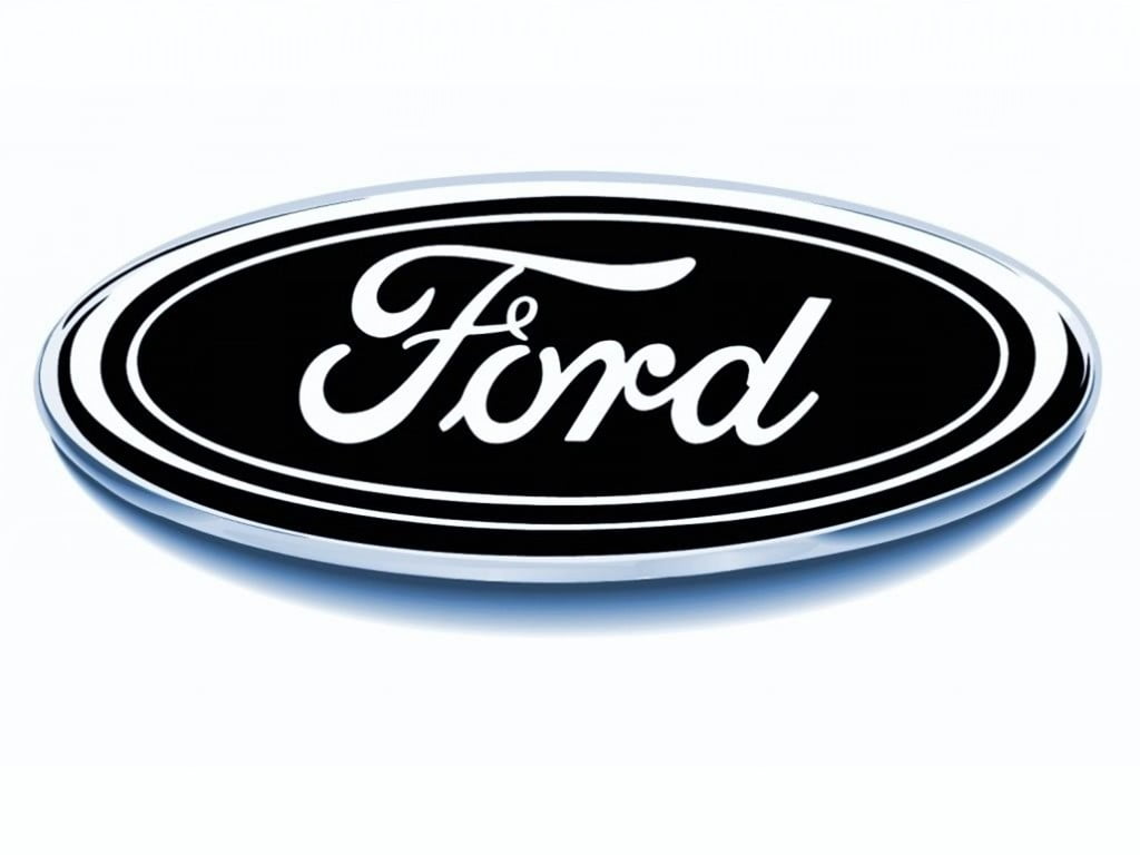 ford logo black