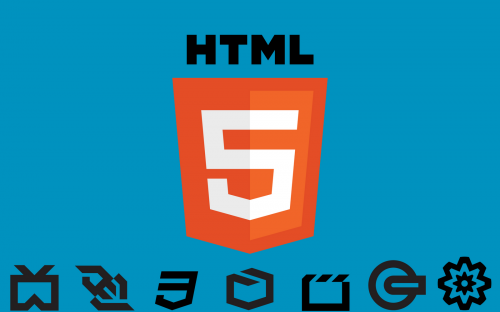 html5 logo wallpaper