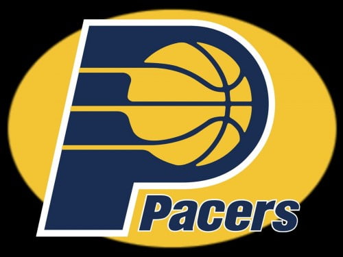 indiana pacers logo black