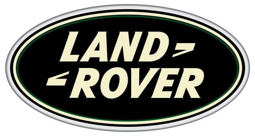 land rover logo black