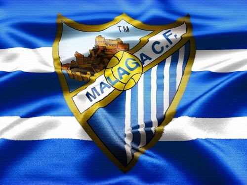 malaga cf logo wallpaper