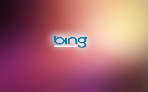 microsoft bing logo wallpaper