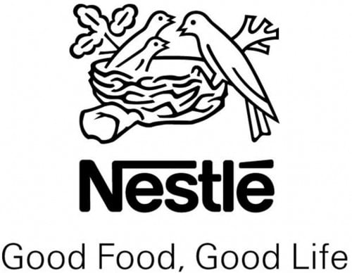 nestle logo black