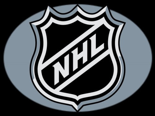 nhl logo black