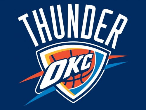 oklahoma city thunder logo wallpaper