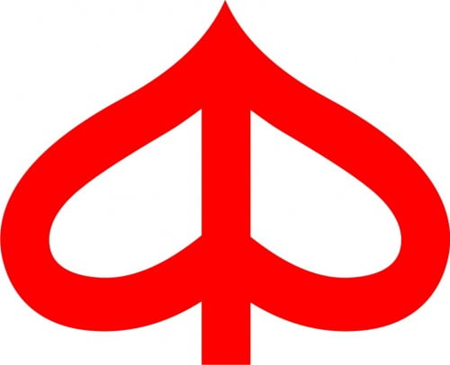 old vespa logo