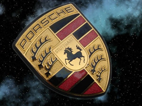 porsche logo eps