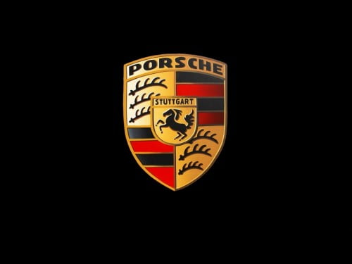 porsche logo vector