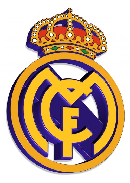 real madrid logo 3d