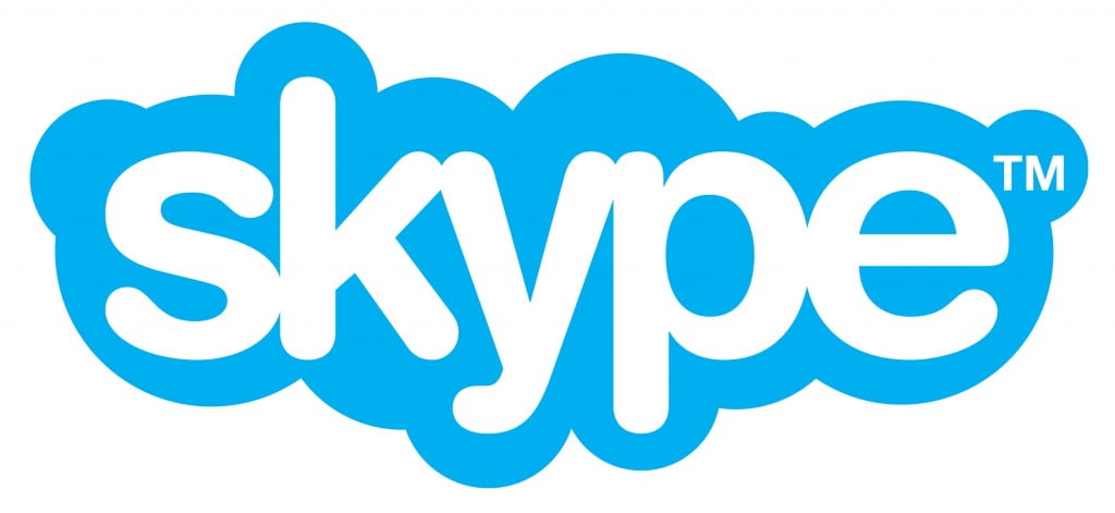 skype logo wallpaper