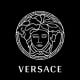 versace logo black