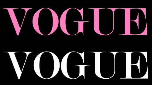 vogue logo 2012