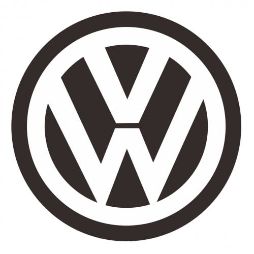 volkswagen logo black