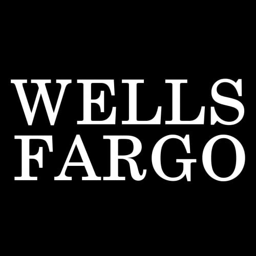 wells fargo logo black