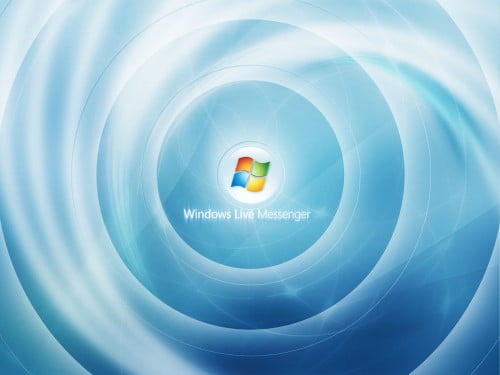 windows live messenger logo wallpaper