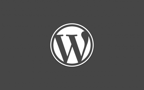 wordpress logo wallpaper