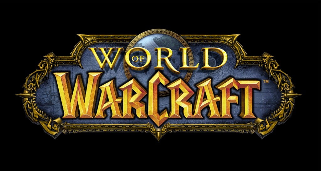 world of warcraft logo wallpaper