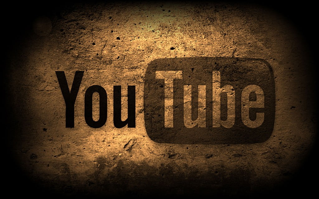 youtube logo wallpaper