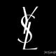 ysl logo black