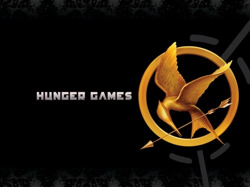 The Hunger Games Logo Wallpaper