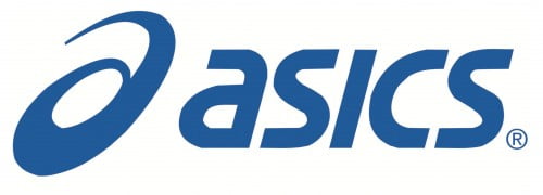asics logo blue