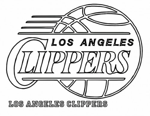 la clippers logo vector